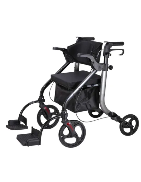 Andador Rollator Silla de Ruedas NUEVO ESTILO 2 en 1