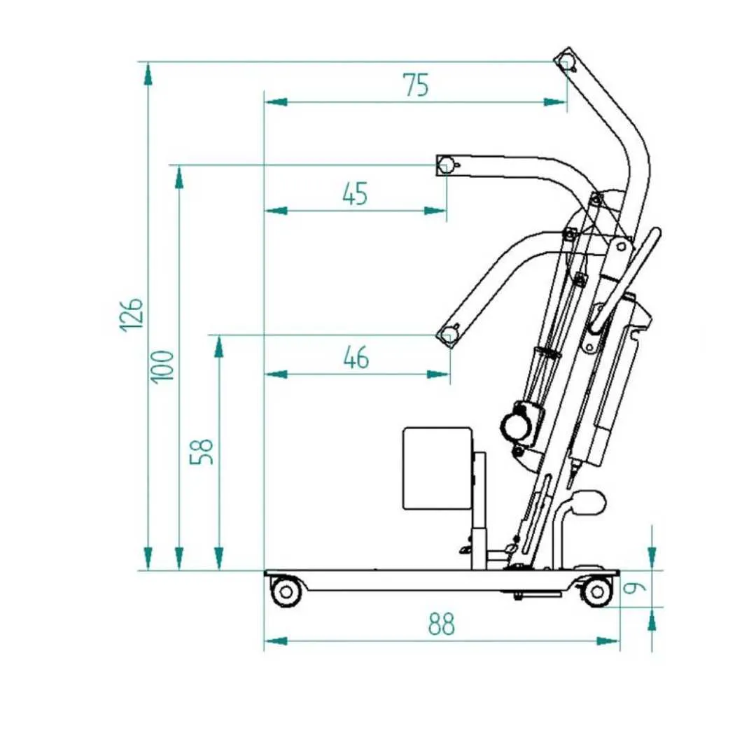 Grúa de Bipedestación RISE UP