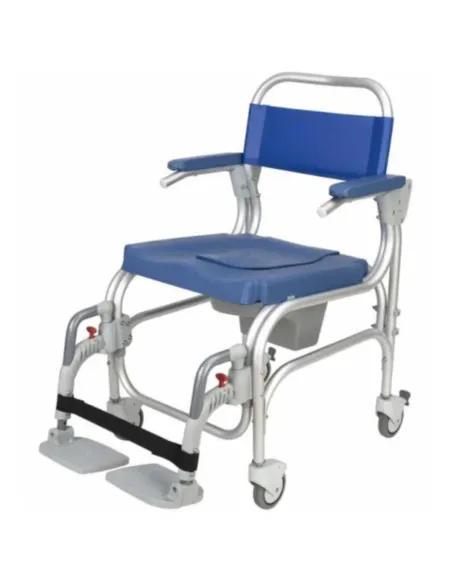 Silla Ducha ATLANTIC con Inodoro y ruedas