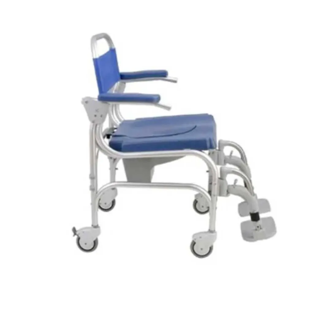Silla Ducha ATLANTIC con Inodoro y ruedas