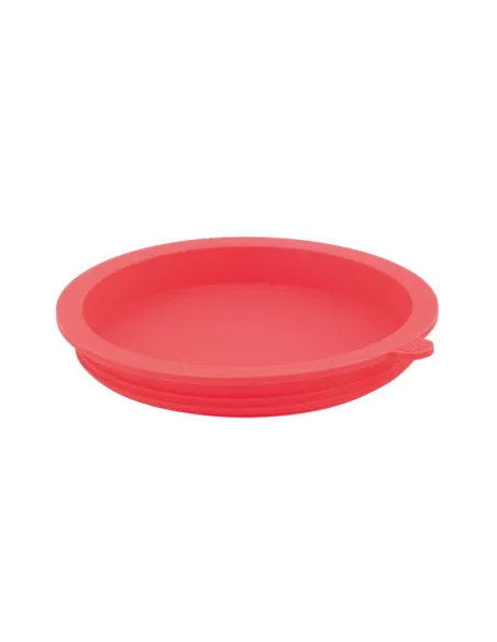 Plato Bol de Acero Inoxidable con Ventosa · Tapa Opcional