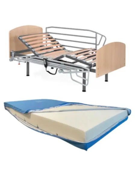 Pack Cama Articulada Eléctrica RECOM 105 cm Tecnimoem · Colchón Opcional