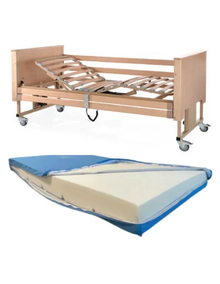 Pack Cama Articulada TEIDE 105 Trend y Antitrend y Barandillas · Colchón Opcional