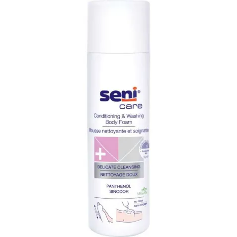 Espuma Limpiadora Vegana Sin Aclarado SENICARE 200 ml