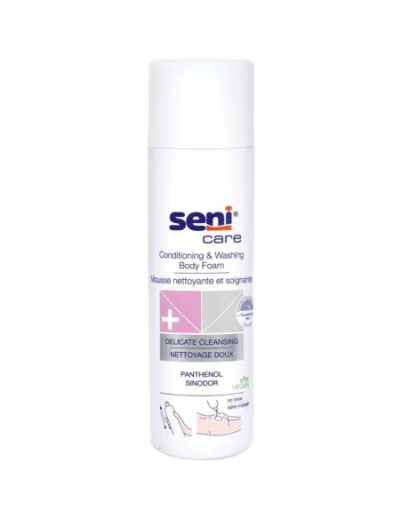 Espuma Limpiadora Vegana Sin Aclarado SENICARE 200 ml