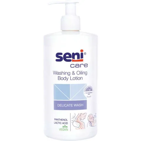 Loción Limpiadora e Hidratante Vegana SENICARE 500 ml