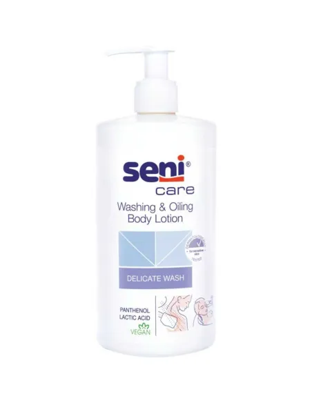 Loción Limpiadora e Hidratante Vegana SENICARE 500 ml