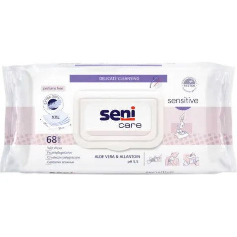 Toallitas Higiene Corporal SENSITIVE SENICARE para Pieles... 2