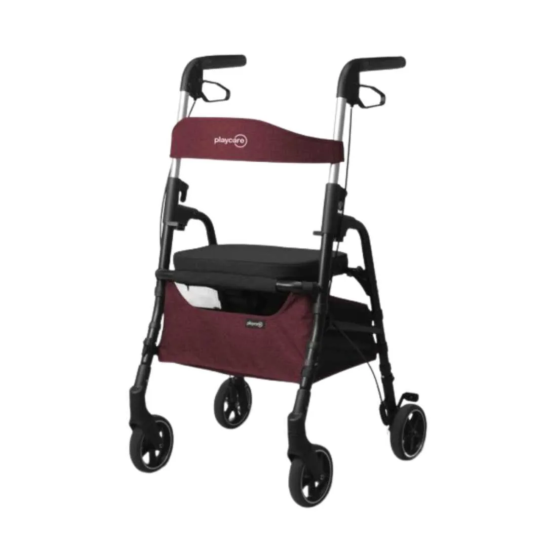 Andador Plegable con Asiento y Cesta W04 Playcare