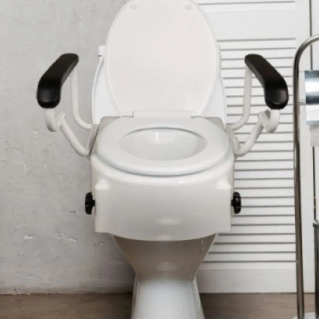 Elevador de WC TAJO Regulable con Reposabrazos
