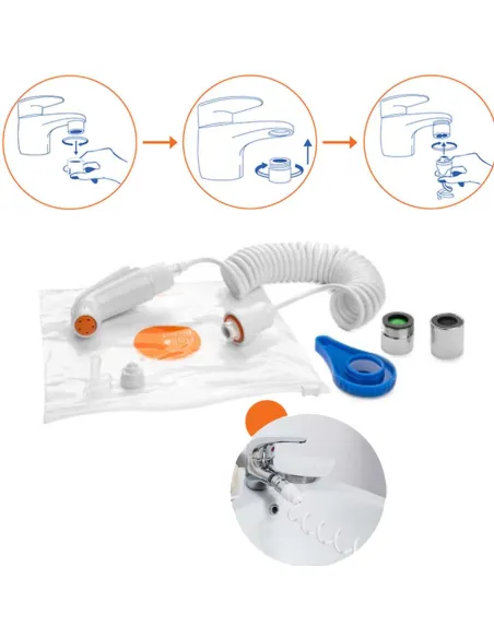 Ducha para Wc HELLO Bidet Portatil para Higiene Íntima