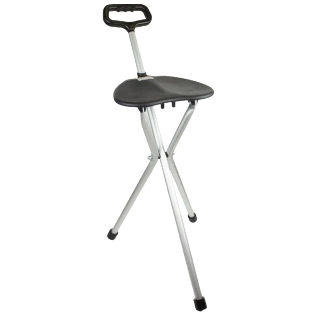 Bastón con asiento de Paseo Hasta 93 Kg.