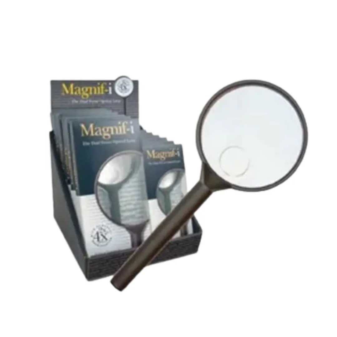 Lupa Redonda Bifocal de 9 cm