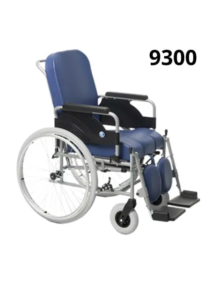 Silla de Ruedas Reclinable de Vermeiren 9303 · Modelos 9302 y 9300