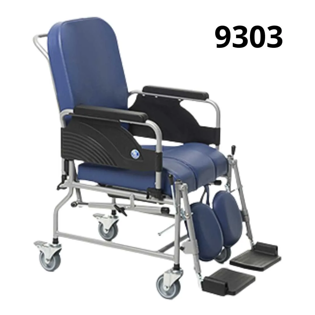 Silla de Ruedas Reclinable de Vermeiren 9303 · Modelos 9302 y 9300