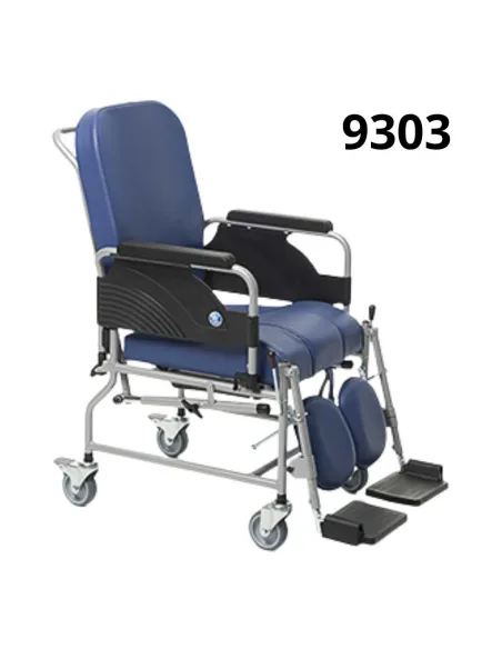 Silla de Ruedas Reclinable de Vermeiren 9303 · Modelos 9302 y 9300