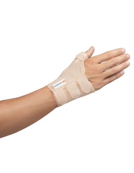 Muñequera Ferula Corta y Soporte Pulgar Orliman