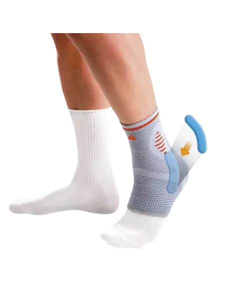 Tobillera Elástica con Gel ORLIMAN SPORT Gris o Negra
