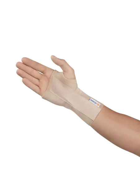Muñequera Elástica Abierta Corta Con Férula Orliman