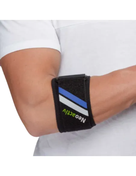 Cincha Epicondilitis NEOACTIV BLACK EMO de Neopreno Talla única
