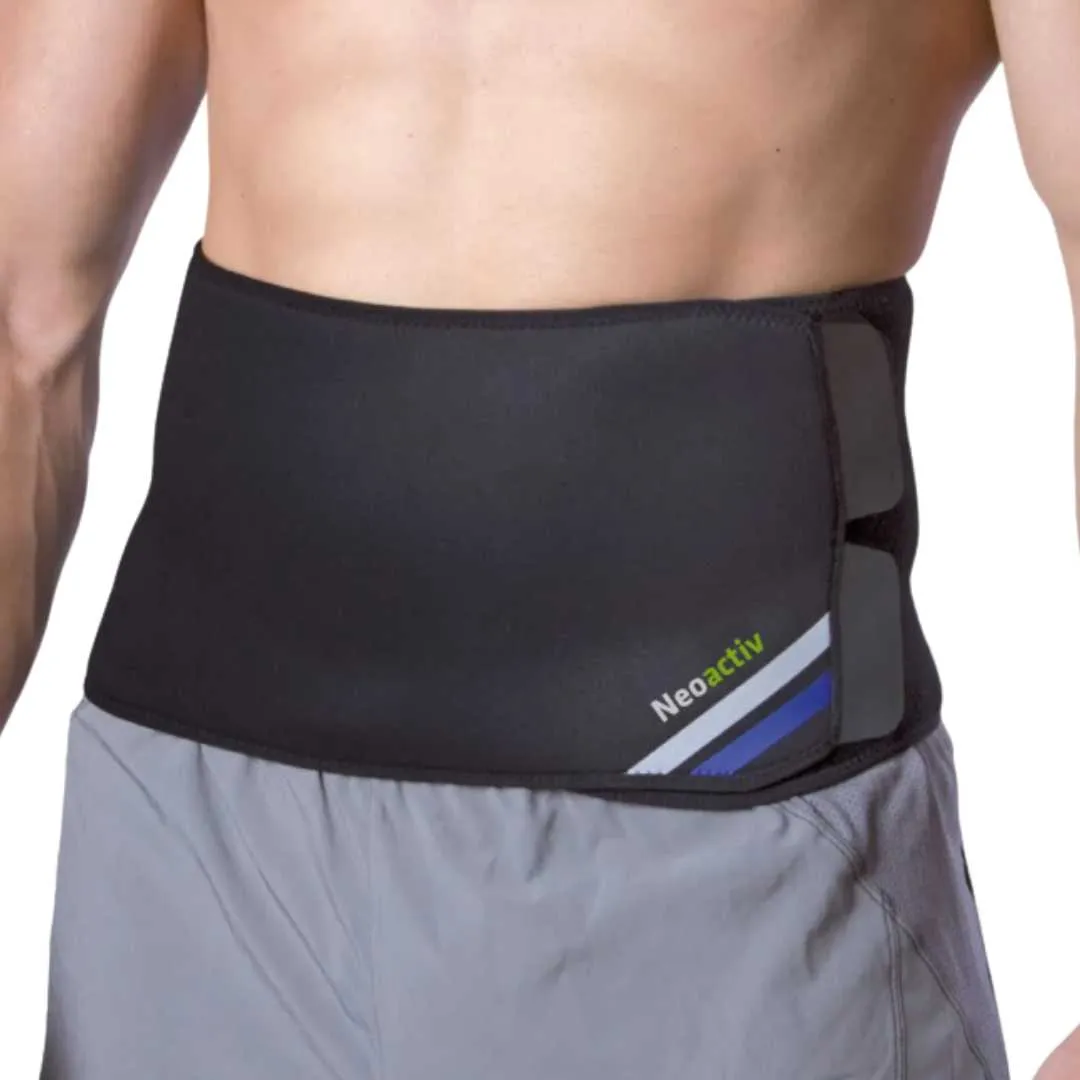 Banda Abdominal NEOACTIV BLACK  EMO de Neopreno Talla única