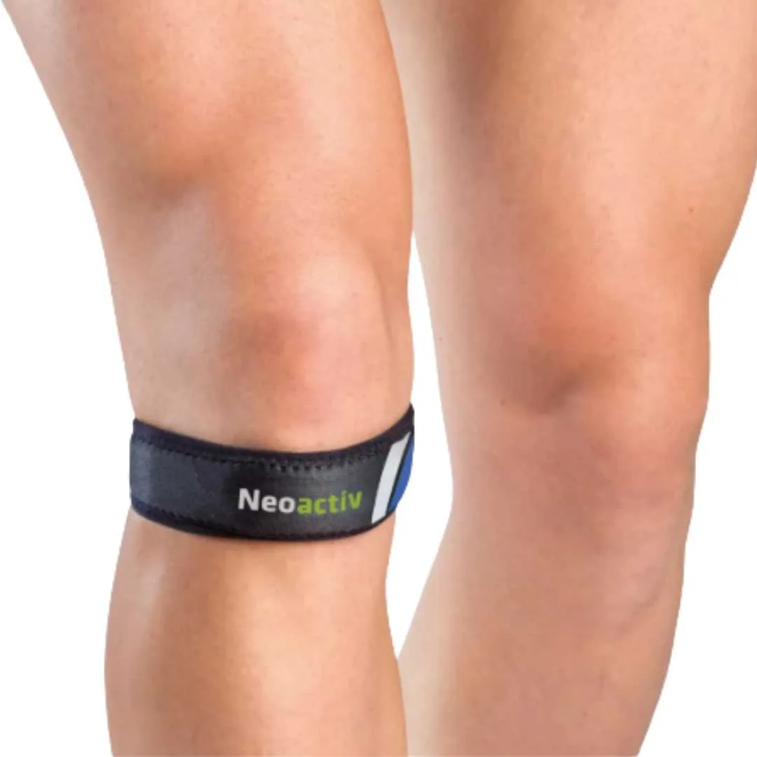 Cincha Infrapatelar NEOACTIV BLACK  EMO de Neopreno Talla única