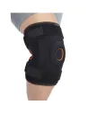 Rodillera Envolvente con Articulaciones Biaxiales y Refuerzos Metálicos ONE PLUS  Negra- TALLAS ESPECIALES Orliman
