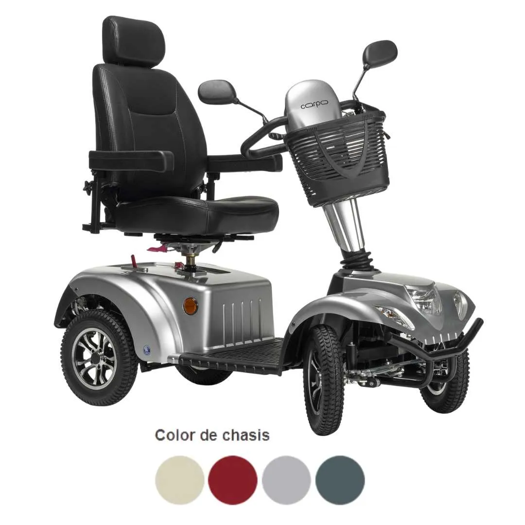 Scooter Eléctrico de 4 Ruedas CARPO 2  SE Vermeiren· IVA 4% para Discapacidad del 33% o Superior
