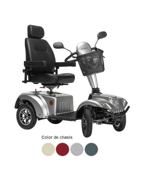 Scooter Eléctrico de 4 Ruedas CARPO 2  SE Vermeiren· IVA 4% para Discapacidad del 33% o Superior