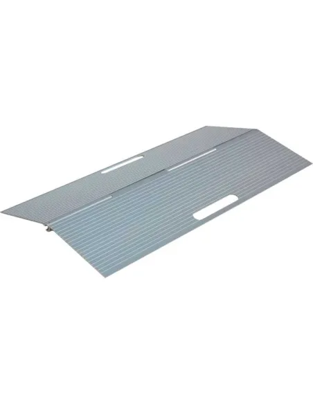 Rampa de Paso de Aluminio con Dos Lados para Umbral de 4 cm de altura