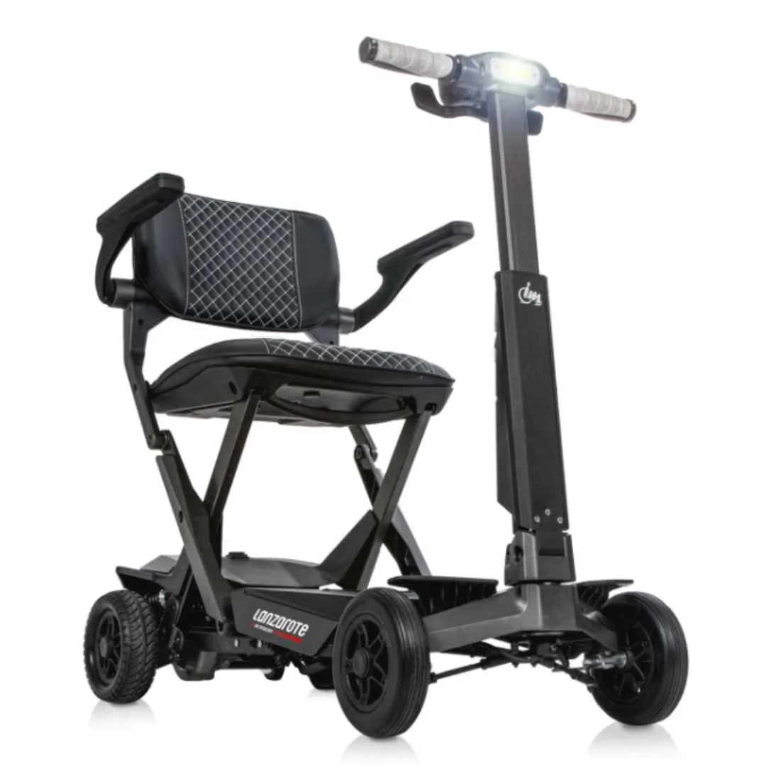 Scooter Plegable con Amortiguación LANZAROTE · 25.5 Kg Sin Baterias