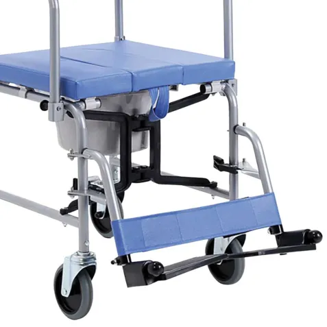 Silla de ruedas con Inodoro KOMODA Plegable 2