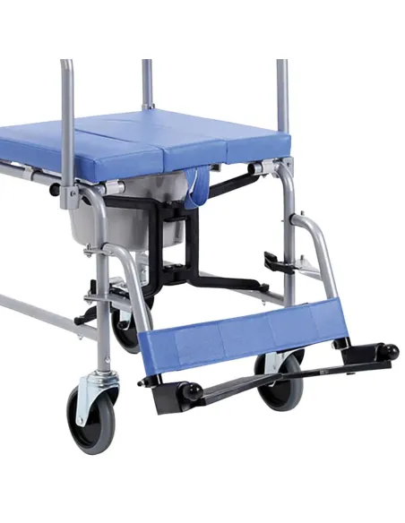 Silla de ruedas con Inodoro KOMODA Plegable