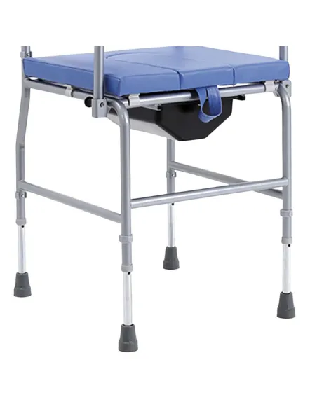 Silla con Inodoro KOMODA Regulable en Altura · 3 Anchos de Asiento