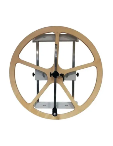 Rueda de Hombro con Aro Integral de Madera