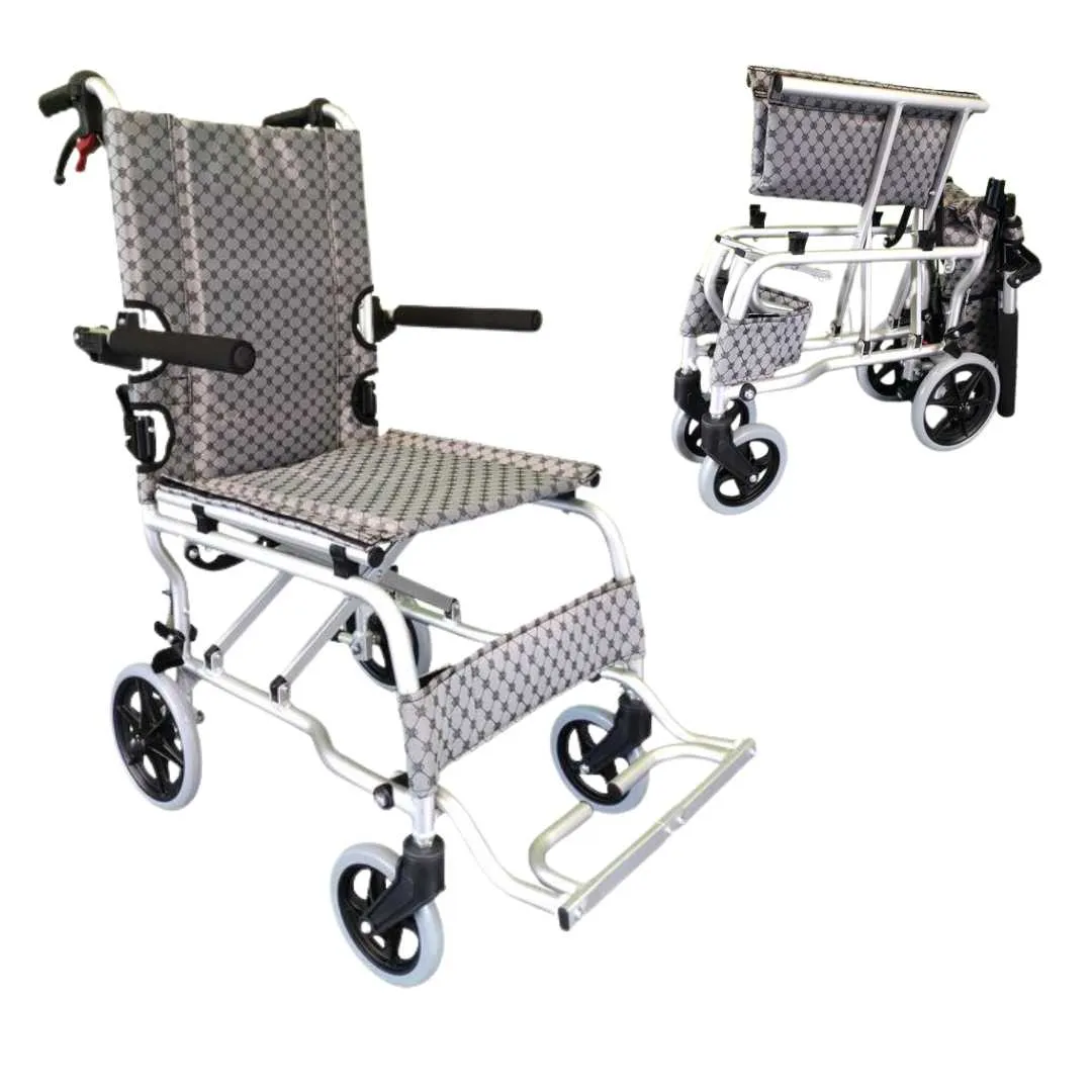 Silla de Ruedas Transferencia AIR Ligera con Reposbrazos Abatibles