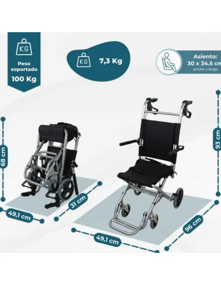 Silla de Ruedas de Tránsito NEPTUNO