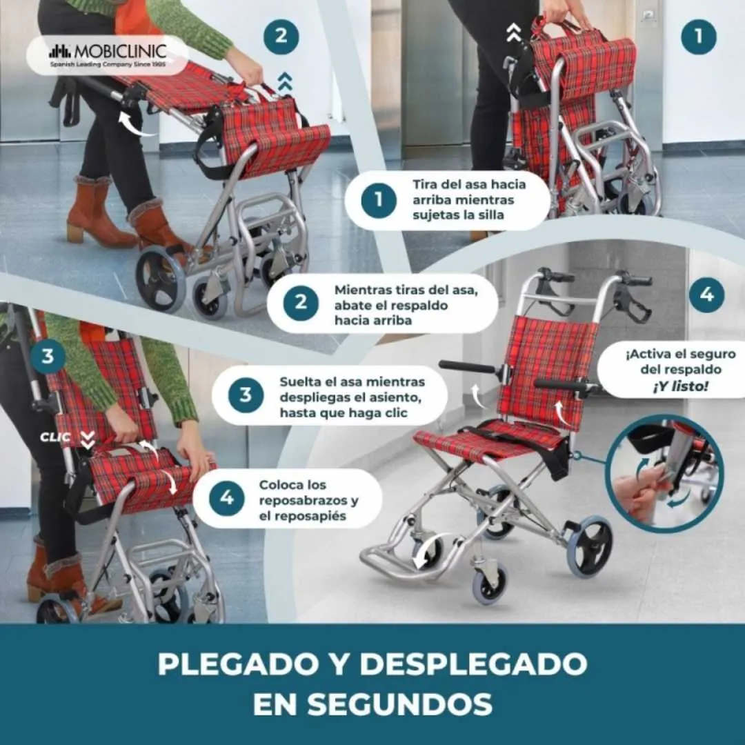 Silla de Ruedas de Tránsito NEPTUNO