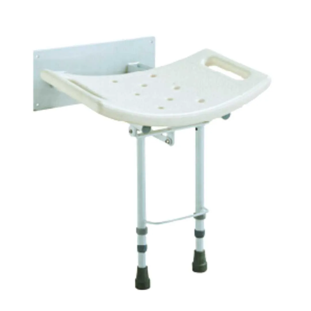 Asiento ducha abatible con patas