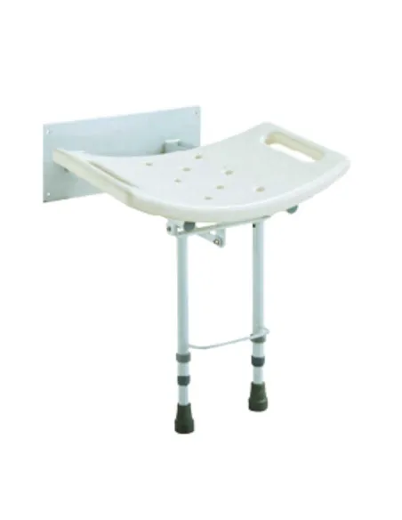 Asiento ducha abatible con patas