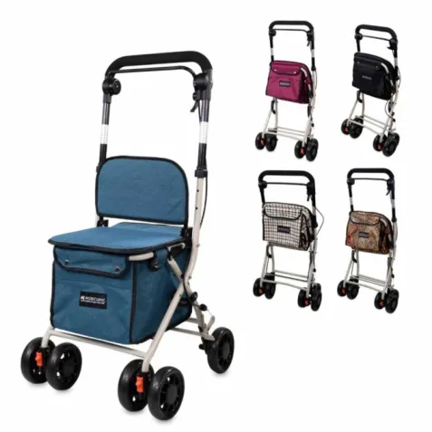 Andador  Silla Carro de Compra COLISEO • 5 Colores