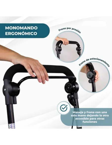 Andador  Silla Carro de Compra COLISEO • 5 Colores