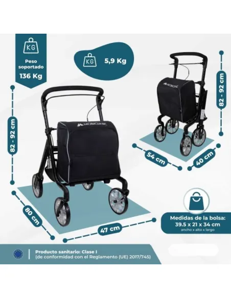 Andador Carro de Compra FORMEN Plegable