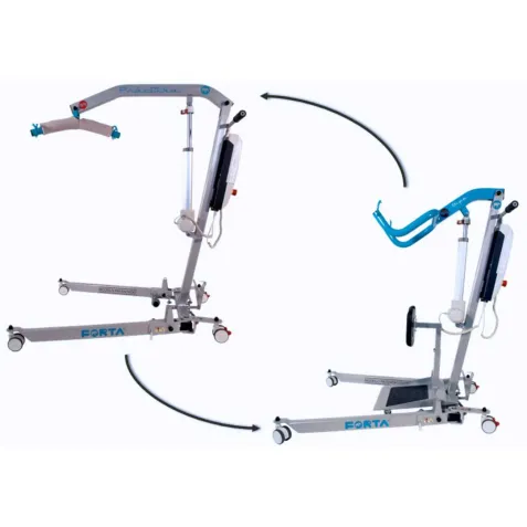 Grúa PRACTIKA CONVERTIBLE 2 en 1-Grúa Traslado y Bipedestación