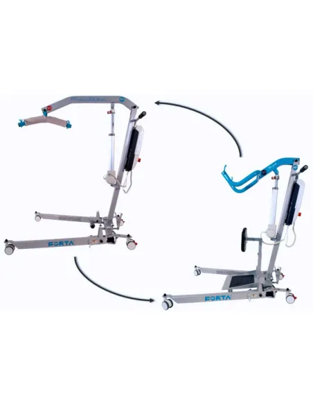 Grúa PRACTIKA CONVERTIBLE 2 en 1-Grúa Traslado y Bipedestación