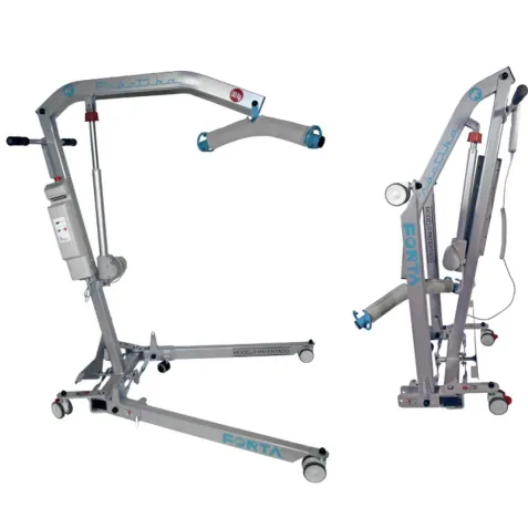 Grúa de traslado PRACTIKA Plegable Hasta 150 Kg con Arnés