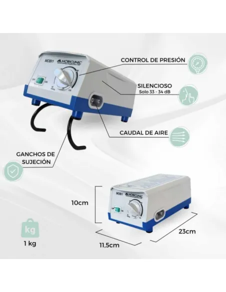 Cubre Colchón de Aire MOBI 1 Prevención Hasta Grado 1