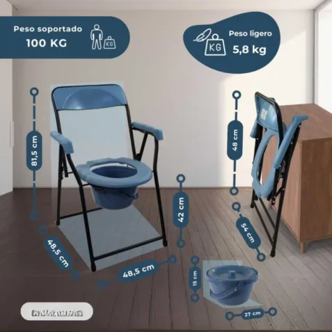 Silla Wc Plegable TIMON 2