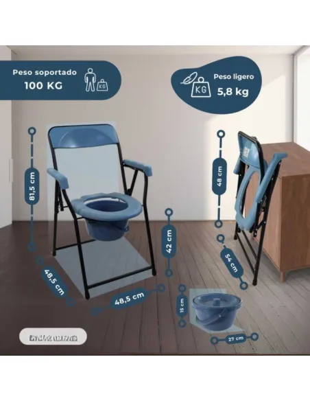 Silla Wc Plegable TIMON