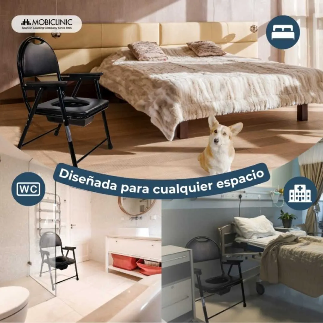 Silla con WC Plegable GUADALQUIVIR con...